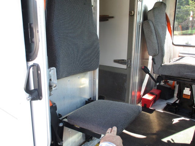 2015 Ford Super Duty F-59 Stripped Chassis 16' STEP VAN , CNG fuel powered