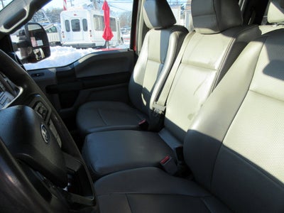 2017 Ford Super Duty F-550 DRW Crew Cab 2WD, 11 FOOT MASON DUMP