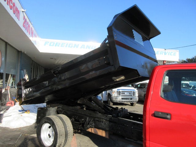 2017 Ford Super Duty F-550 DRW Crew Cab 2WD, 11 FOOT MASON DUMP