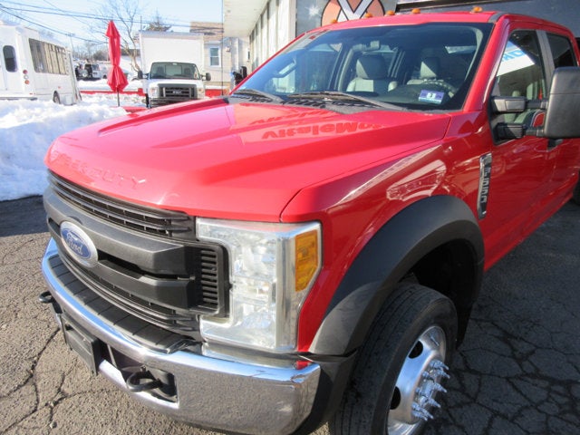 2017 Ford Super Duty F-550 DRW Crew Cab 2WD, 11 FOOT MASON DUMP
