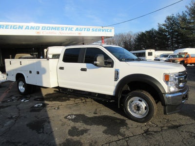 2022 Ford Super Duty F-550 DRW Crew Cab 4X4, DIESEL, SERVICE TRUCK