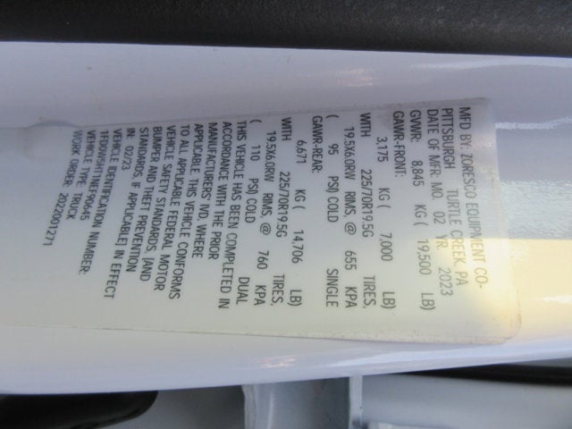 2022 Ford Super Duty F-550 DRW Crew Cab 4X4, DIESEL, SERVICE TRUCK