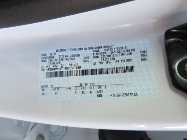 2022 Ford Super Duty F-550 DRW Crew Cab 4X4, DIESEL, SERVICE TRUCK