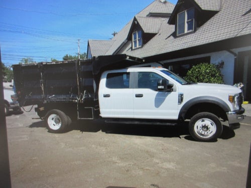 2019 Ford F-550 CREW, 9' LANDSCAPE DUMP, 4X4 XL