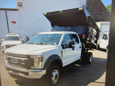 2019 Ford F-550 CREW, 9' LANDSCAPE DUMP, 4X4 XL