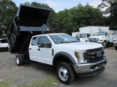 2019 Ford F-550 CREW, LANDSCAPE DUMP, 4X4 XL