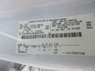 2019 Ford Super Duty F-550 DRW XL