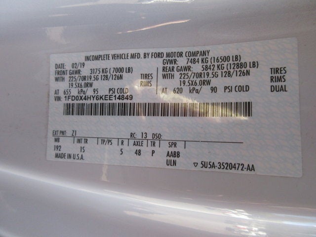 2019 Ford Super Duty F-450 STAKE BED, FLATBED XL