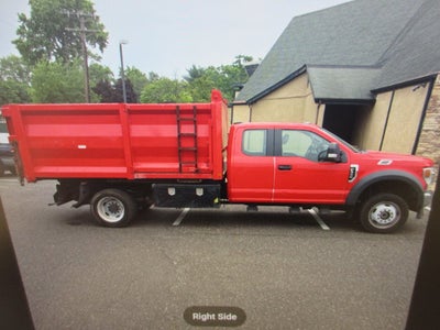 2021 Ford F-550, EXT CAB 4X4 GAS DUMP TRUCK XL