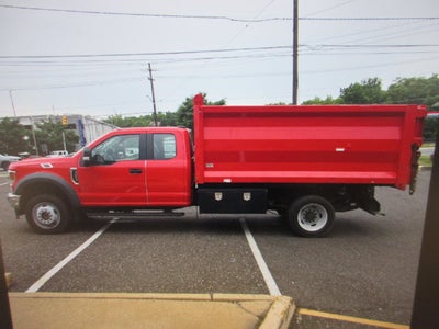2021 Ford F-550, EXT CAB 4X4 GAS DUMP TRUCK XL