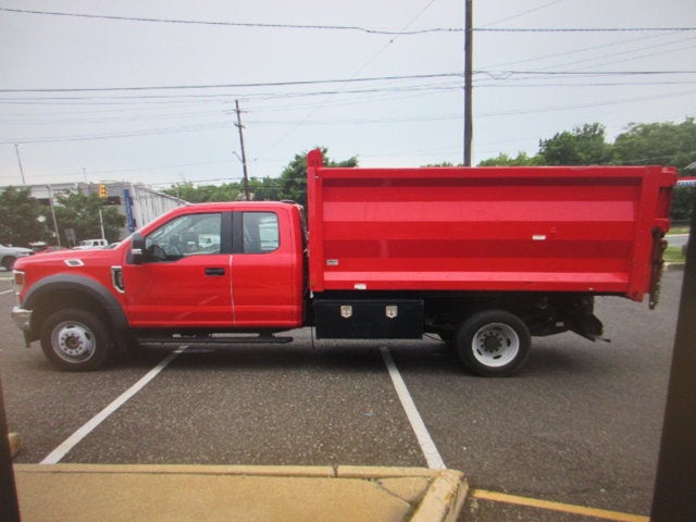 2021 Ford F-550, EXT CAB 4X4 GAS DUMP TRUCK XL