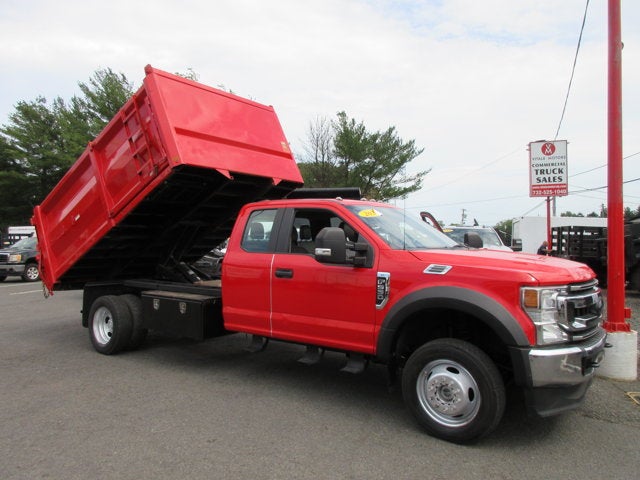 2021 Ford F-550, EXT CAB 4X4 GAS DUMP TRUCK XL