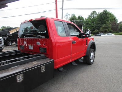 2021 Ford F-550, EXT CAB 4X4 GAS DUMP TRUCK XL