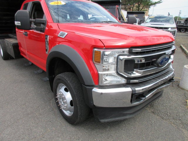2021 Ford F-550, EXT CAB 4X4 GAS DUMP TRUCK XL