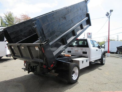 2022 Ford F550 SUPER CAB DUMP TRUCK, SNOW PLOW XL