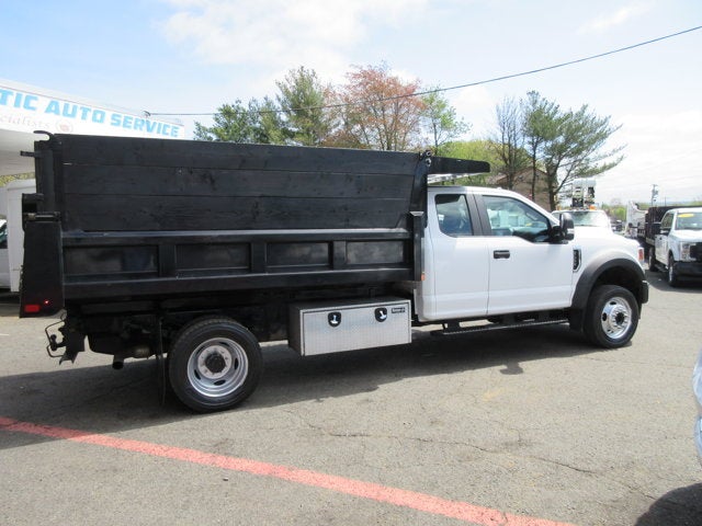 2022 Ford F550 SUPER CAB DUMP TRUCK, SNOW PLOW XL