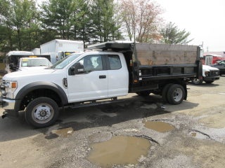 2022 Ford F550 SUPER CAB DUMP TRUCK, SNOW PLOW XL