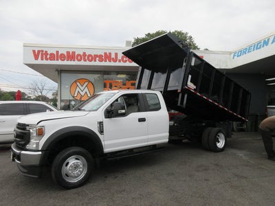 2020 Ford F-550 EXT CAB 4X4 GAS DUMP TRUCK XL