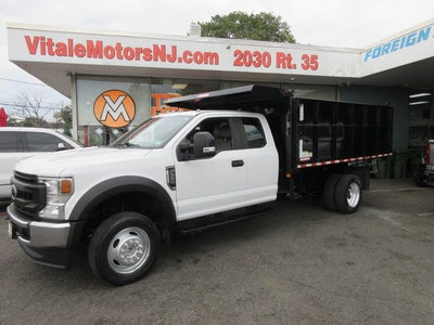 2020 Ford F-550 EXT CAB 4X4 GAS DUMP TRUCK XL