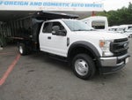 2020 Ford F-550 EXT CAB 4X4 GAS DUMP TRUCK XL