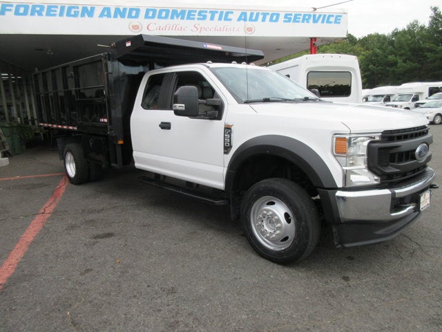2020 Ford F-550 EXT CAB 4X4 GAS DUMP TRUCK XL