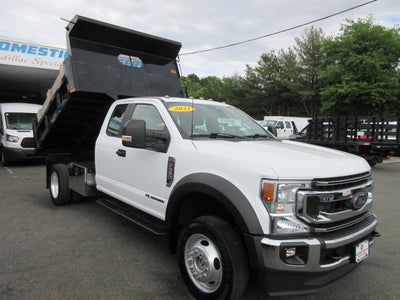 2021 Ford F550 EXT CAB, 4X4 DIESEL, DUMP XL