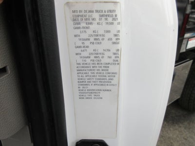 2021 Ford F550 EXT CAB, 4X4 DIESEL, DUMP XL