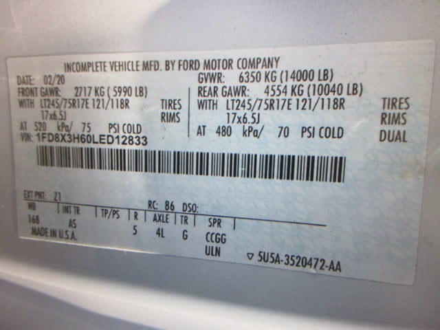 2020 Ford Super Duty F-350 DRW XL