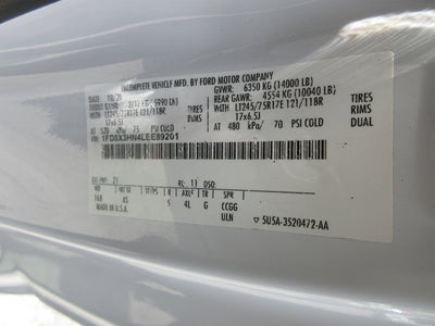 2020 Ford F-350, SUPER CAB, DUMP, PLOW XL