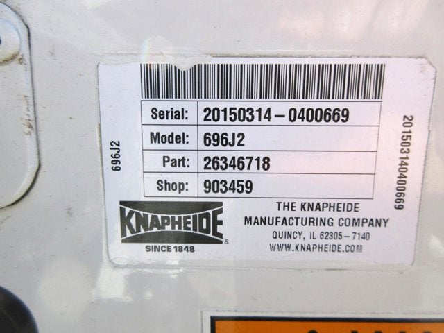 2015 Ford Super Duty F-250 SRW UTILITY TRUCK 4X4