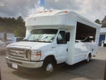 2022 Ford E-350, 14 PASSENGER SHUTTLE BUS E-350 SRW 138" WB