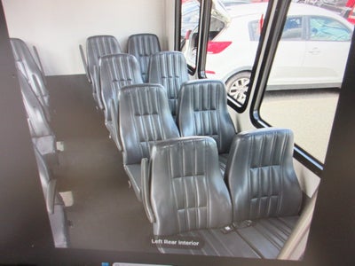 2022 Ford E-350, 14 PASSENGER SHUTTLE BUS E-350 SRW 138" WB