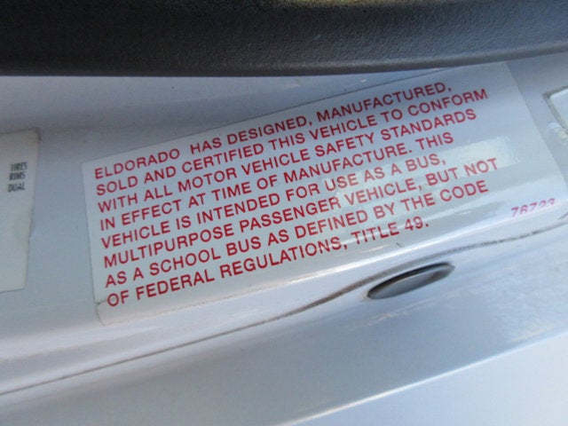 2017 Ford E-Series Cutaway E450 HANDICAPPED BUS, 8 PASSENGER BUS