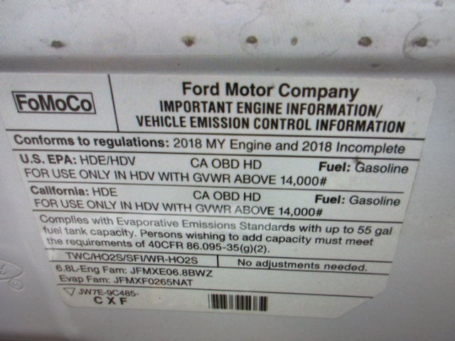 2018 Ford E-450, 24 PASSENGER SHUTTLE BUS E-450 DRW 158" WB