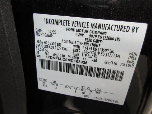 2021 Ford F650 18' BOX TRUCK DIESEL, LIFTGTAE