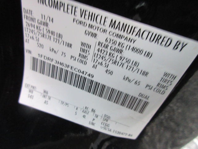 2015 Ford Super Duty F-350 DRW XL 4WD