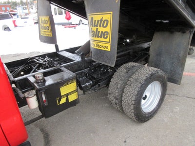 2016 Ford Super Duty F-350 DRW XL DRW 4WD DUMP TRUCK