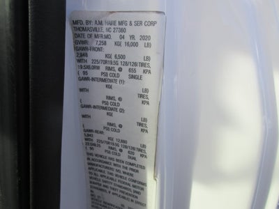 2020 Ford F-450 14 FOOT BOX TRUCK CANTILEVER LIFTGATE XL