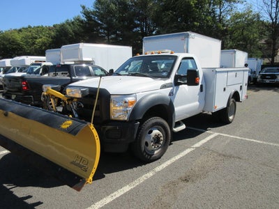 2015 Ford F-450, UTILITY TRUCK, LIFTGATE & SNOW PLOW XL