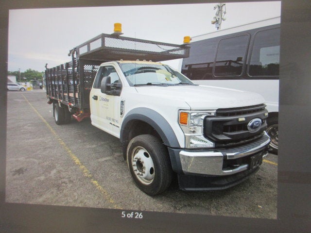 2020 Ford F-550, 16' STAKE BED, DIESEL 2WD XL