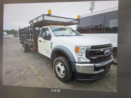 2020 Ford F-550, 16' STAKE BED, DIESEL 2WD XL