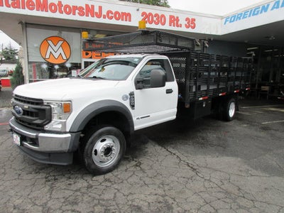 2020 Ford F-550, 16' STAKE BED, DIESEL 2WD XL