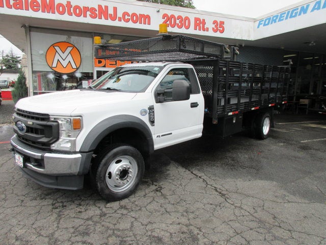2020 Ford F-550, 16' STAKE BED, DIESEL 2WD XL