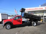2022 Ford Super Duty F-550 DRW REG CAB 4X4,11' DUMP TRUCK