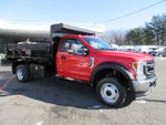 2022 Ford Super Duty F-550 DRW REG CAB 4X4,11' DUMP TRUCK