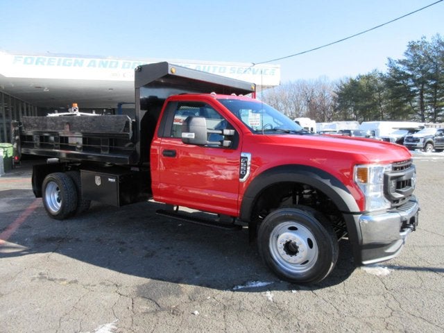 2022 Ford Super Duty F-550 DRW REG CAB 4X4,11' DUMP TRUCK