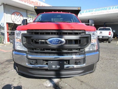2022 Ford Super Duty F-550 DRW REG CAB 4X4,11' DUMP TRUCK