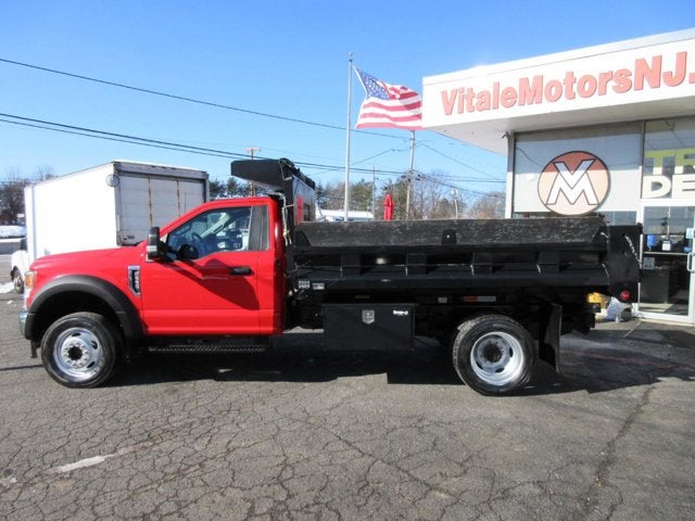 2022 Ford Super Duty F-550 DRW REG CAB 4X4,11' DUMP TRUCK