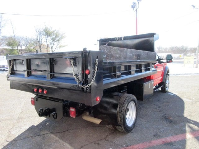 2022 Ford Super Duty F-550 DRW REG CAB 4X4,11' DUMP TRUCK