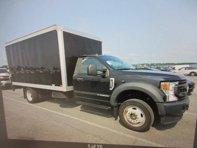 2021 Ford BOX TRUCK, DIESEL, 4X4 LIFTGATE XL